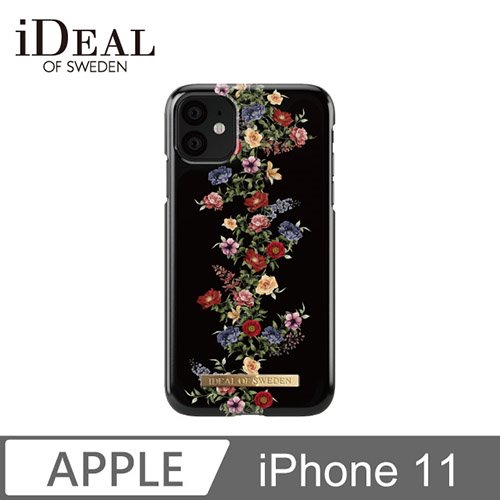 iDeal Of Sweden iPhone 11 北歐時尚瑞典流行手機殼-黑彩繽紛