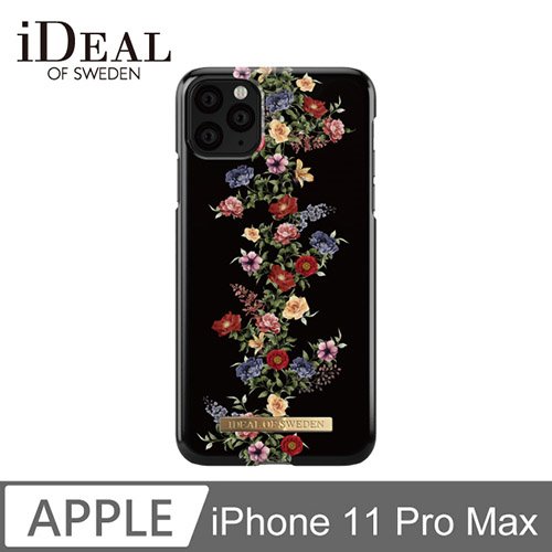 iDeal Of Sweden iPhone 11 Pro Max 北歐時尚瑞典流行手機殼-黑彩繽紛