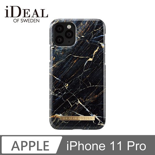 iDeal Of Sweden iPhone 11 Pro 北歐時尚瑞典流行手機殼-摩洛哥羅蘭黑金大理石