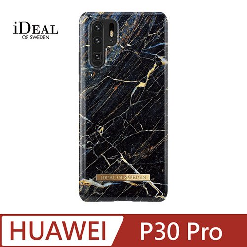 iDeal Of Sweden HUAWEI P30 Pro 北歐時尚瑞典流行手機殼-摩洛哥羅蘭黑金大理石