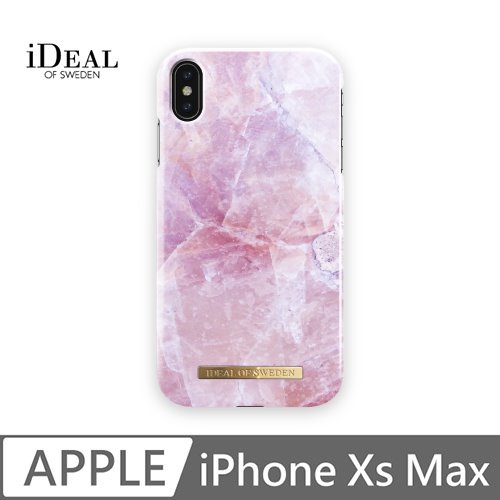 iDeal Of Sweden iPhone Xs Max 北歐時尚瑞典流行手機殼-希臘粉玫瑰大理石