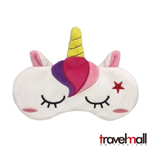 Travelmall 動物系列舒適旅行眼罩-獨角獸版