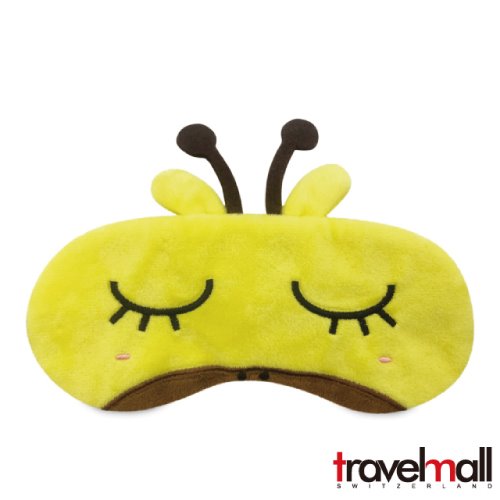 Travelmall 動物系列舒適旅行眼罩-長頸鹿版