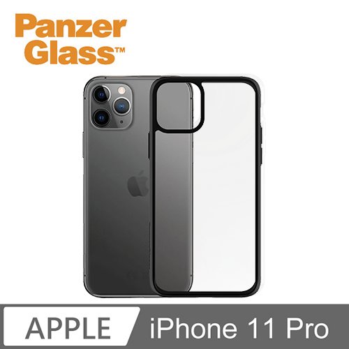 PanzerGlass iPhone 11 Pro 耐衝擊強化輕薄漾玻黑框防摔殼