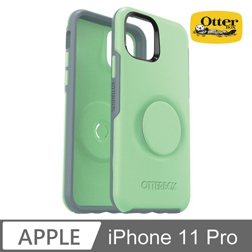 OtterBox Otter + Pop iPhone 11 Pro Symmetry 炫彩幾何泡泡騷保護殼-綠