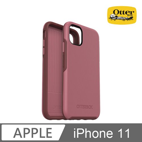 OtterBox iPhone 11 Symmetry炫彩幾何保護殼-玫瑰粉紅