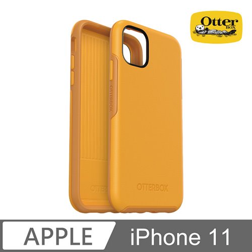 OtterBox iPhone 11 Symmetry炫彩幾何保護殼-黃