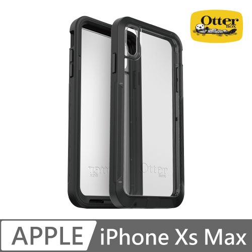 OtterBox iPhone Xs Max Pursuit探索者系列保護殼-黑/透