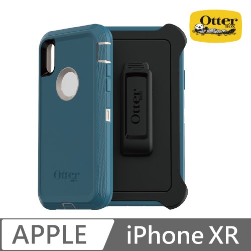 OtterBox iPhone XR Defender防禦者系列保護殼-藍
