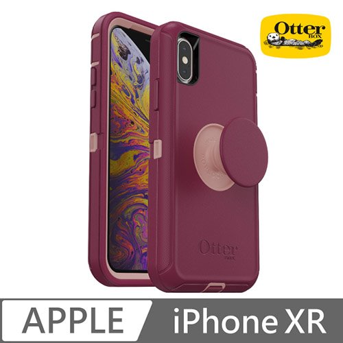 OtterBox Otter + Pop iPhone XR Defender 防禦者系列泡泡騷保護殼-紫
