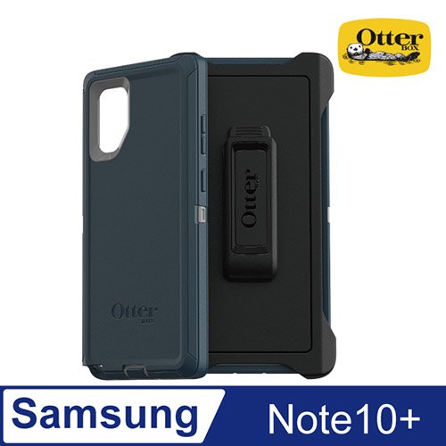 OtterBox Samsung Galaxy Note10+ Defender防禦者系列保護殼-藍