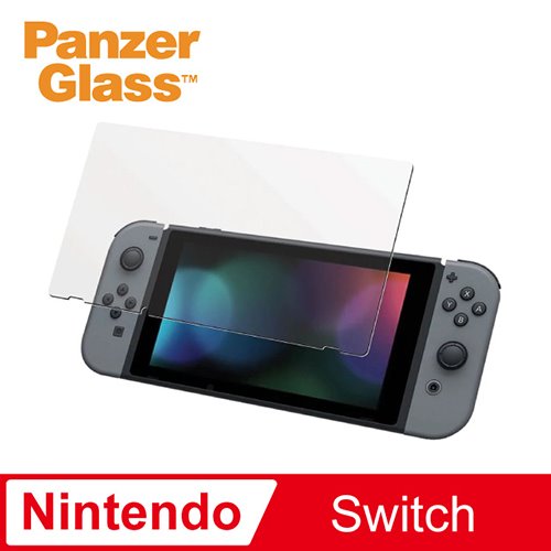 PanzerGlass 任天堂Nintendo Switch 耐衝擊高透鋼化玻璃保護貼
