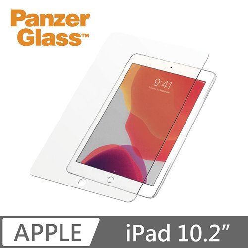 PanzerGlass iPad 10.2" 耐衝擊高透鋼化玻璃保護貼