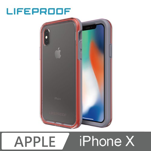 LIFEPROOF iPhone X 防摔保護殼-SLAM(灰/橙)