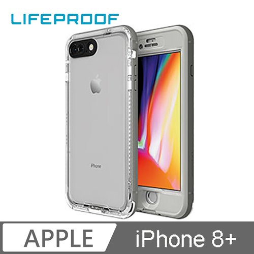 LIFEPROOF iPhone 8+ 全方位防水/雪/震/泥 保護殼-NUUD(白)