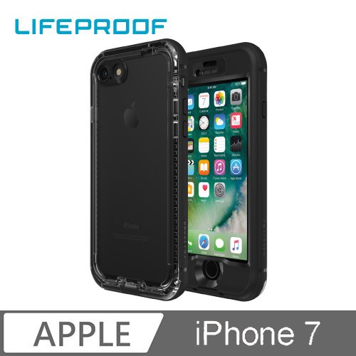 LIFEPROOF iPhone 7 全方位防水/雪/震/泥 保護殼-NUUD(黑)