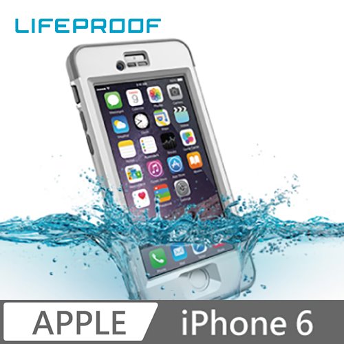 LIFEPROOF iPhone 6全方位防水/雪/震/泥 保護殼-NUUD(白)
