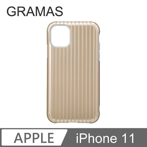 GRAMAS iPhone 11 軍規防摔經典手機殼- Rib (金)