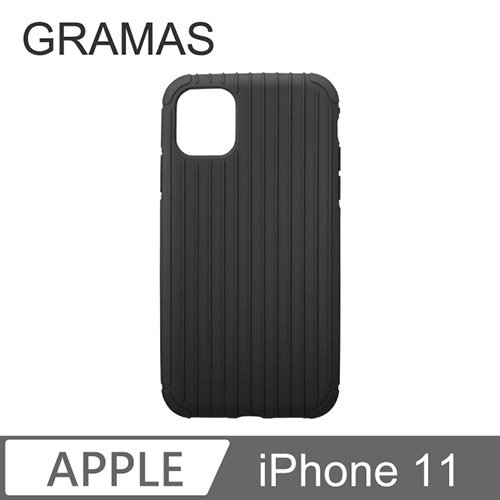 GRAMAS iPhone 11 羽量經典保護殼- Rib Light (黑)