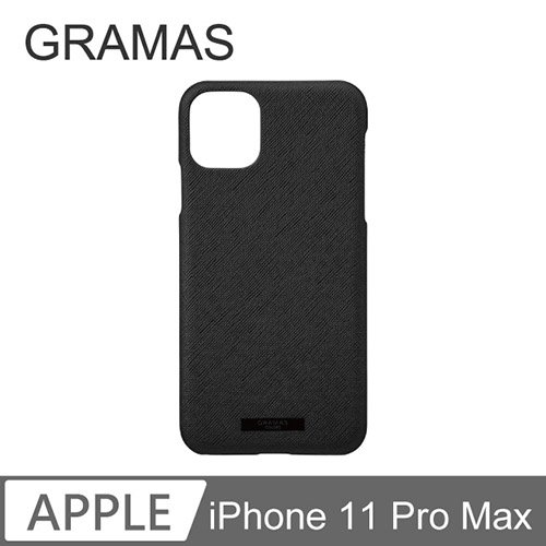 GRAMAS iPhone 11 Pro Max 職匠工藝 背蓋式手機殼- EURO (黑)