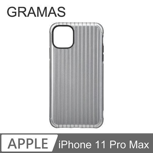 GRAMAS iPhone 11 Pro Max 軍規防摔經典手機殼- Rib (灰)