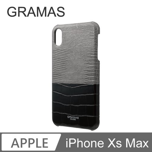 GRAMAS iPhone Xs Max 日本時尚背蓋手機殼- Amazon (黑)