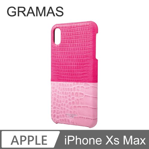 GRAMAS iPhone Xs Max 日本時尚背蓋手機殼- Amazon (粉)