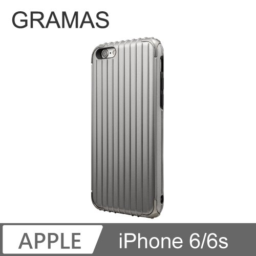 GRAMAS iPhone 6/6s 軍規防摔經典手機殼- Rib (灰)