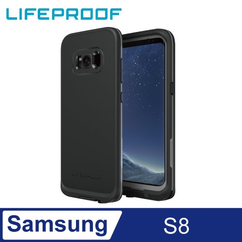LIFEPROOF Samsung Galaxy S8 全方位防水/雪/震/泥 保護殼-FRE(黑)