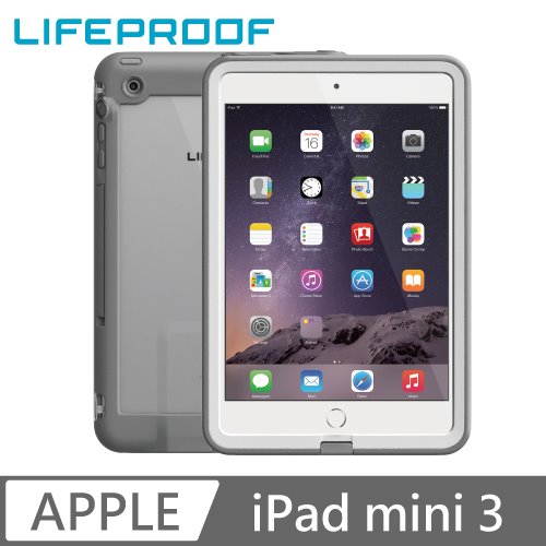 LIFEPROOF iPad mini 3 全方位防水/雪/震/泥 保護殼-FRE(黑)