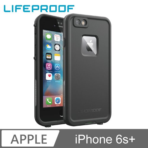 LIFEPROOF iPhone 6s+ 全方位防水/雪/震/泥 保護殼-FRE(黑)