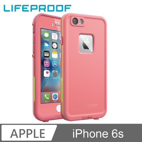 LIFEPROOF iPhone 6s 全方位防水/雪/震/泥 保護殼-FRE(粉紅)