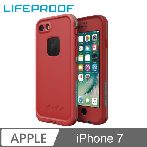 LIFEPROOF iPhone 7 全方位防水/雪/震/泥 保護殼-FRE(紅)