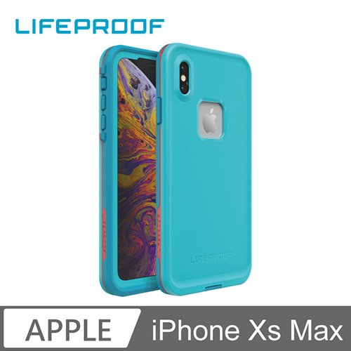 LIFEPROOF iPhone Xs Max 全方位防水/雪/震/泥 保護殼-FRE(藍)