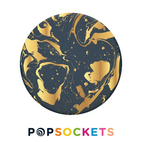 POPSOCKETS泡泡騷多功能手機支架2代-鍍金漩渦 (泡泡帽)