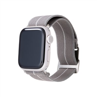 GRAMAS Apple Watch 44/45/46/49mm 法國海軍帆布錶帶-灰
