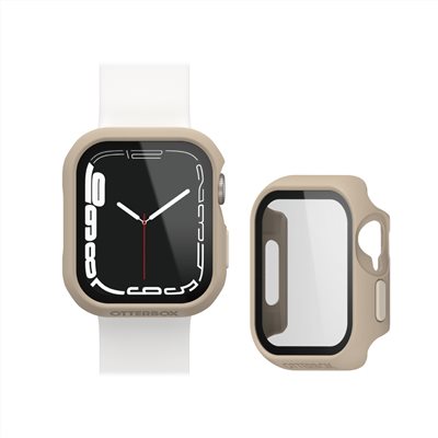 OtterBox Apple Watch S9 / S8 / S7 41mm Eclipse 高透防護玻璃錶殼-米色
