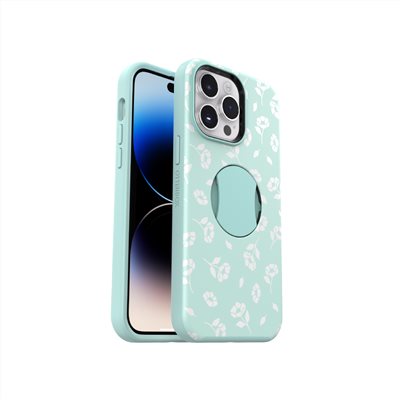 OtterBox iPhone 14 Pro Max OtterGrip Symmetry炫彩幾何隱形支架保護殼-幻彩 (支援MagSafe)