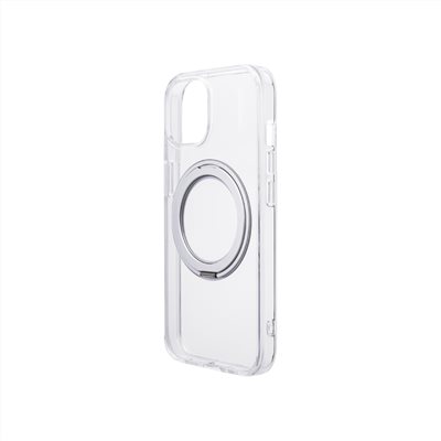 Gramas iPhone 15 Pro Max 6.7吋 Mag-O 支架磁吸透明保護殼 (透明)