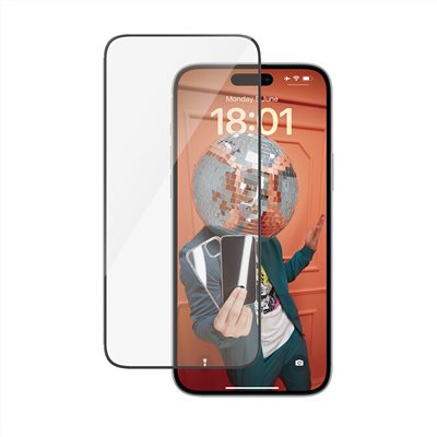 PanzerGlass iPhone 15 Plus 6.7吋 Screen Protector 2.5D耐衝擊高透鋼化玻璃保護貼(尊榮保固一年)