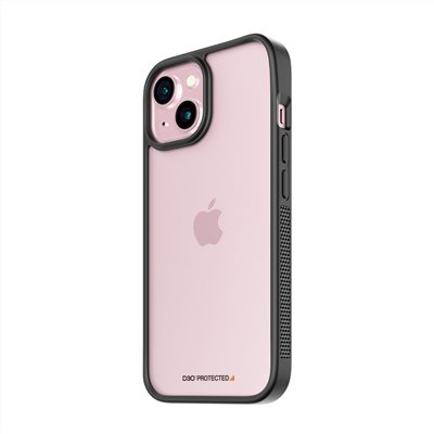 PanzerGlass iPhone 15 / 14 / 16e 6.1吋 ClearCase 能量吸收材料D3O漾玻防摔殼-黑