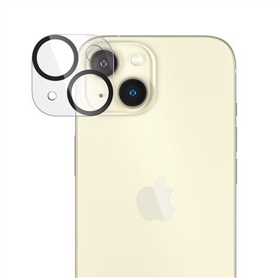 PanzerGlass iPhone 15 / 15 Plus 耐衝擊高透鏡頭貼