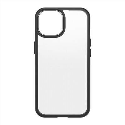 OtterBox  iPhone 15 6.1吋 React 輕透防摔殼 (黑透)