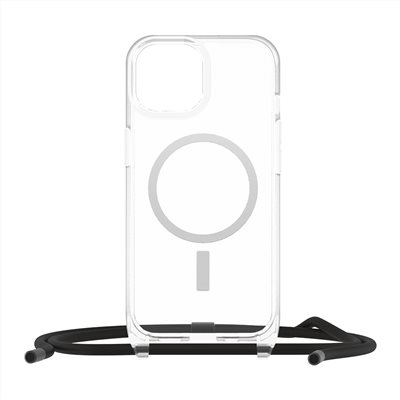 OtterBox  iPhone 15 6.1吋 ReactNecklace 簡約掛繩輕透防摔殼(透明)