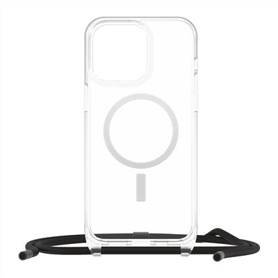 OtterBox  iPhone 15 Pro Max 6.7吋 ReactNecklace 簡約掛繩輕透防摔殼(透明)