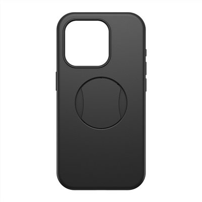 OtterBox  iPhone 15 Pro 6.1吋 OtterGrip Symmetry 炫彩隱形支架保護殼-黑(支援MagSafe)