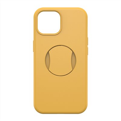 OtterBox  iPhone 15 6.1吋 OtterGrip Symmetry 炫彩隱形支架保護殼-黃(支援MagSafe)