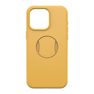 OtterBox  iPhone 15 Pro Max 6.7吋 OtterGrip Symmetry 炫彩隱形支架保護殼-黃(支援MagSafe)