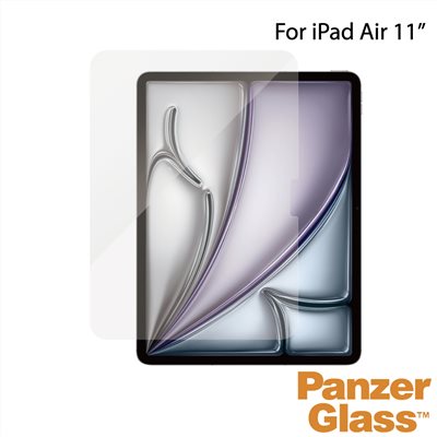 PanzerGlass iPad Air 11吋 耐衝擊高透鋼化玻璃保護貼