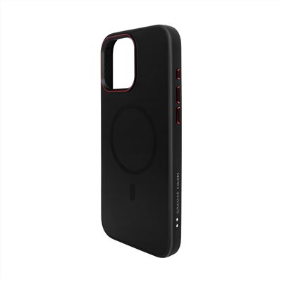 iPhone 16 Pro 6.3吋 Mag-G 玻璃散熱磁吸殼 (黑) 